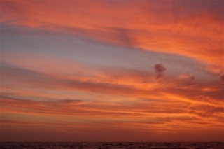 O céu oceânico